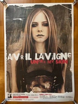 Avril Lavigne / Under My Skin 2004 Japan Original Promo Poster