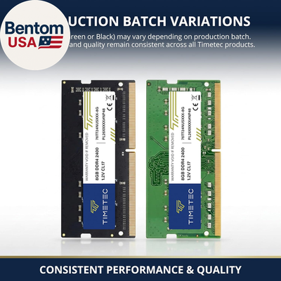 8GB DDR4 2400Mhz (PC4-2400T) PC4-19200 SODIMM Laptop RAM – 260-Pin