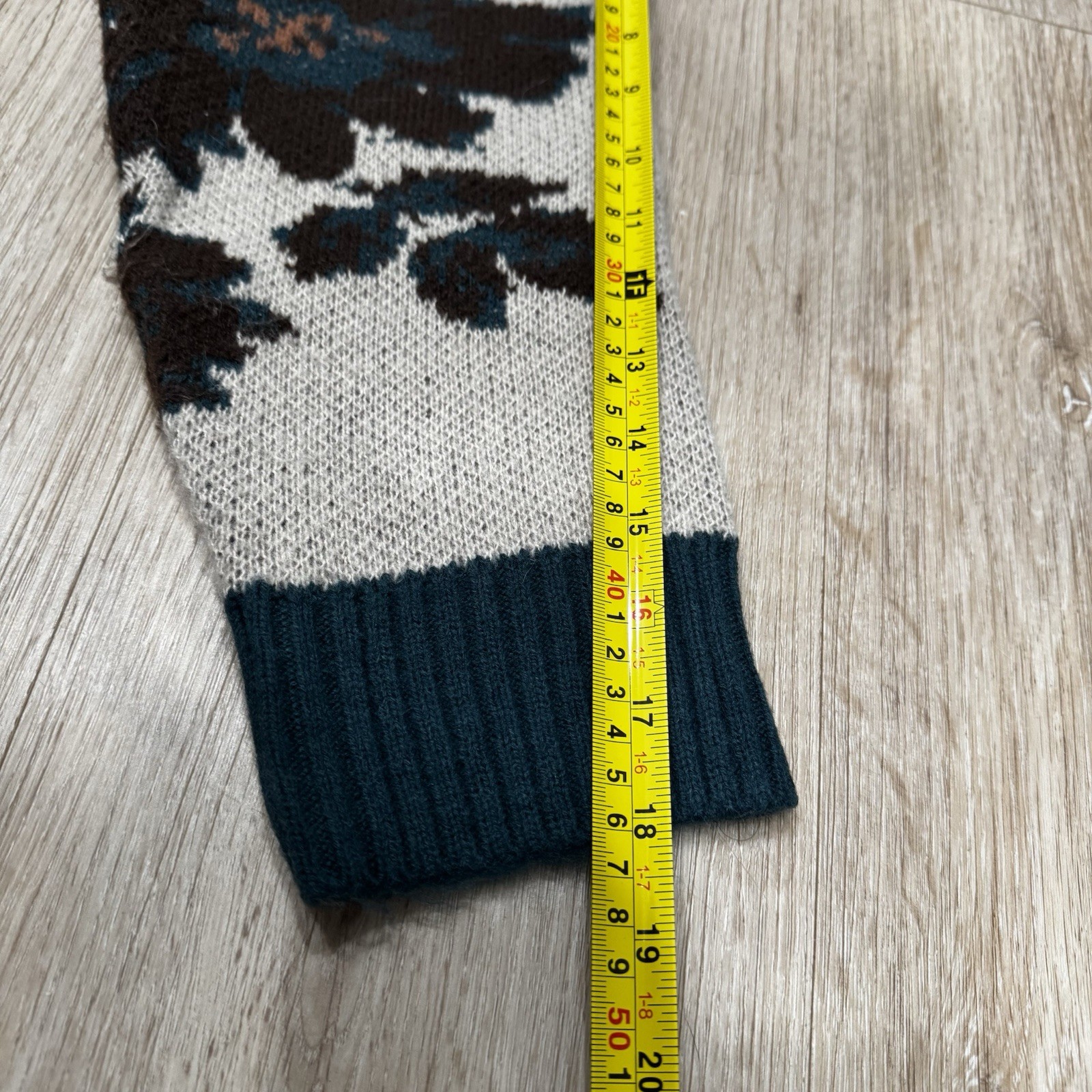 70/21 Women Cardigan Sweater Jacquard V-Neck Long Sleeve Knit Sweater Outerwear