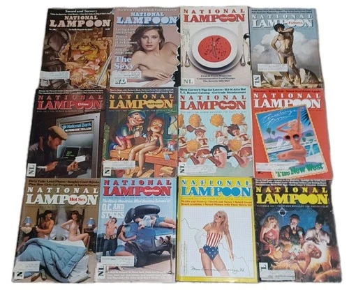 National Lampoon Magazines 1982 Full Run Complete Year Set Lot of 12
