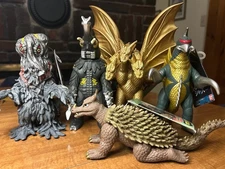Bandai Godzilla Movie Monster Series 6" Action Figure LOT Gigan Hedorah Ghidorah