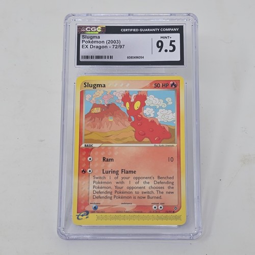 Slugma graded CGC 9.5 for sale on eBay