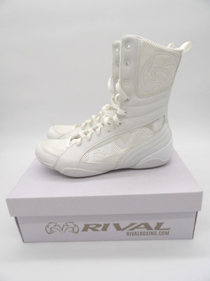 Rival Boxing RSX-Guerrero 3 High-Top Boots - White - US Mens Size 11 - New/Other