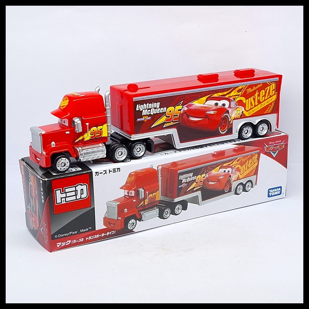 Tomica Disney CARS MACK TRANSPORTER TRUCK TAKARA TOMY New LONG