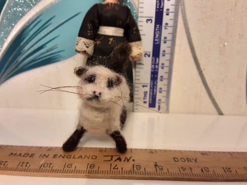 Doll's House Size Pets Minatures Collectables Needle Felted On Awire Armature... - Picture 4 of 4