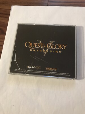 Quest For Glory 5 : Le Souffle Du Dragon Sur PC - Boîtier Cassé, Jeu OK