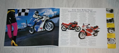 Suzuki Range 1988 Canada sales brochure GSXR1100J GSXR750J GV1400 DR750 RM250J - Picture 3 of 8