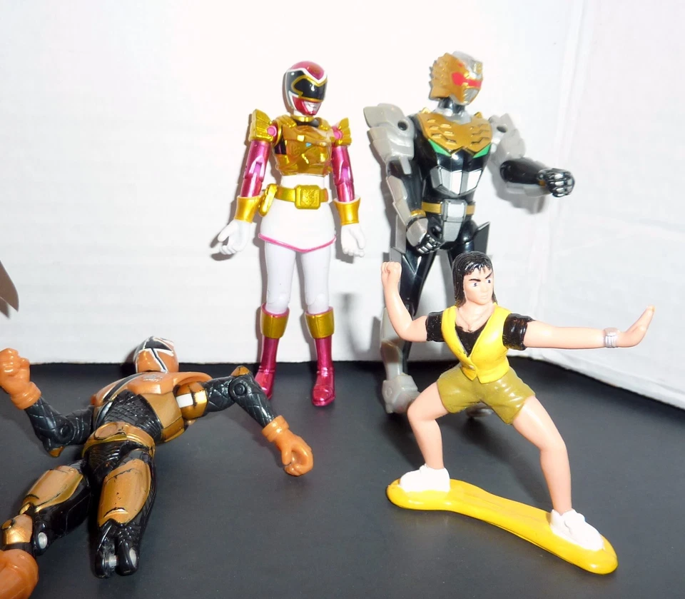 Spider Man 1997 de colección Applause The Amazing con Batman amarillo y Power Rangers + Foto 2 de 4