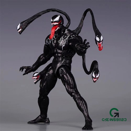 US Ship Multi-Head Venom 2 PVC Figure Statue Venom Movie Model Toy 7 Inch In Box - Picture 8 of 11