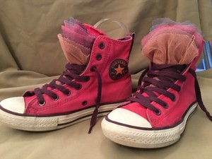 hot pink high tops