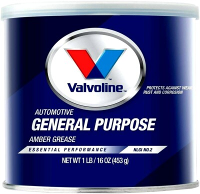 Valvoline General Purpose Amber Lithium Complex Grease 1 LB.