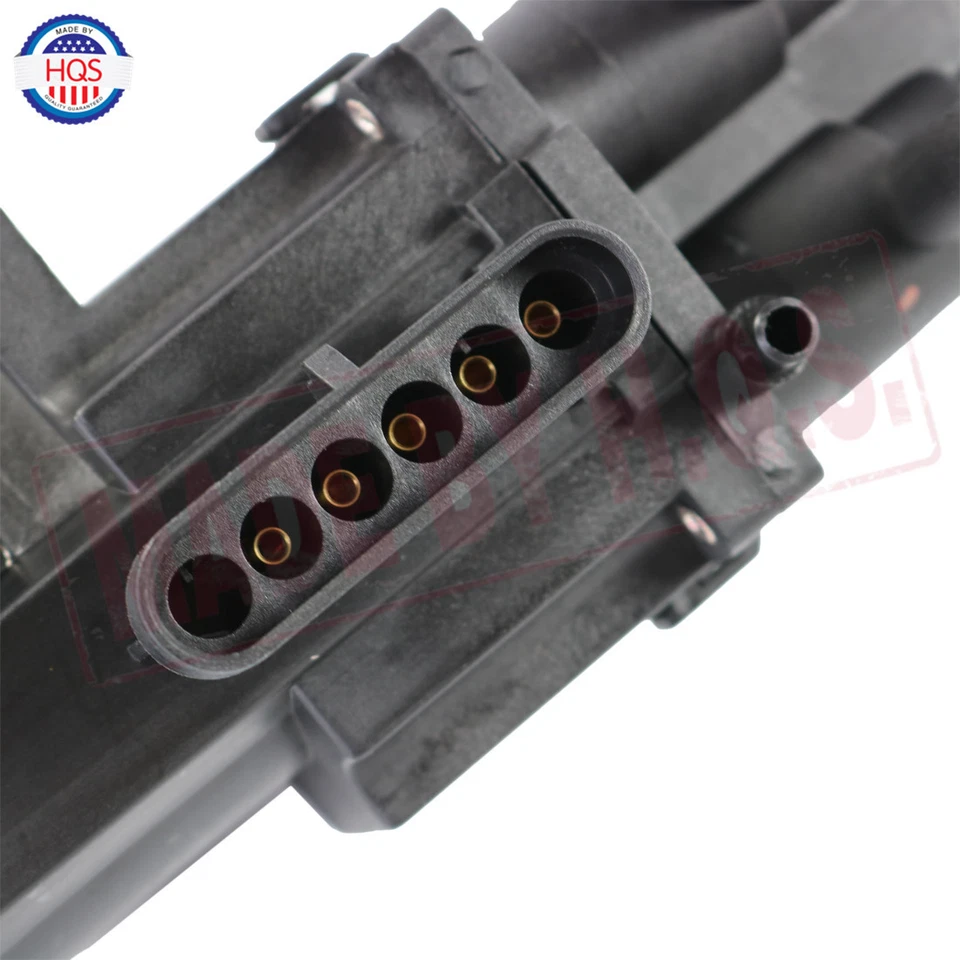 Válvula selectora de tanque doble gasolina combustible 6 puertos FV5T para camioneta Chevy Dodge Ford GMC Foto 3 de 4