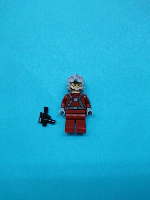 Lego Star Wars Minifigure T-16 Skyhopper Pilot with Blaster 75081! | eBay