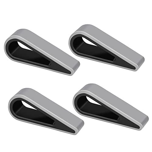 Universal 4-Pack Black Rubber Tilting Laptop Keyboard Stands