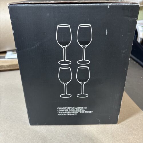 Riedel Vivant Red Wine Glass Set Of 4 New 8oz - Picture 2 of 3