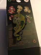 Disney Princesses Hair Icons Blind Box Enamel Pin - Rapunzel & Pascal - opened 