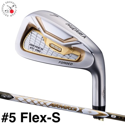 HONMA Beres IS-06 Iron Club #5 ARMRQ X 47 2S 2Star Graphite Shaft 