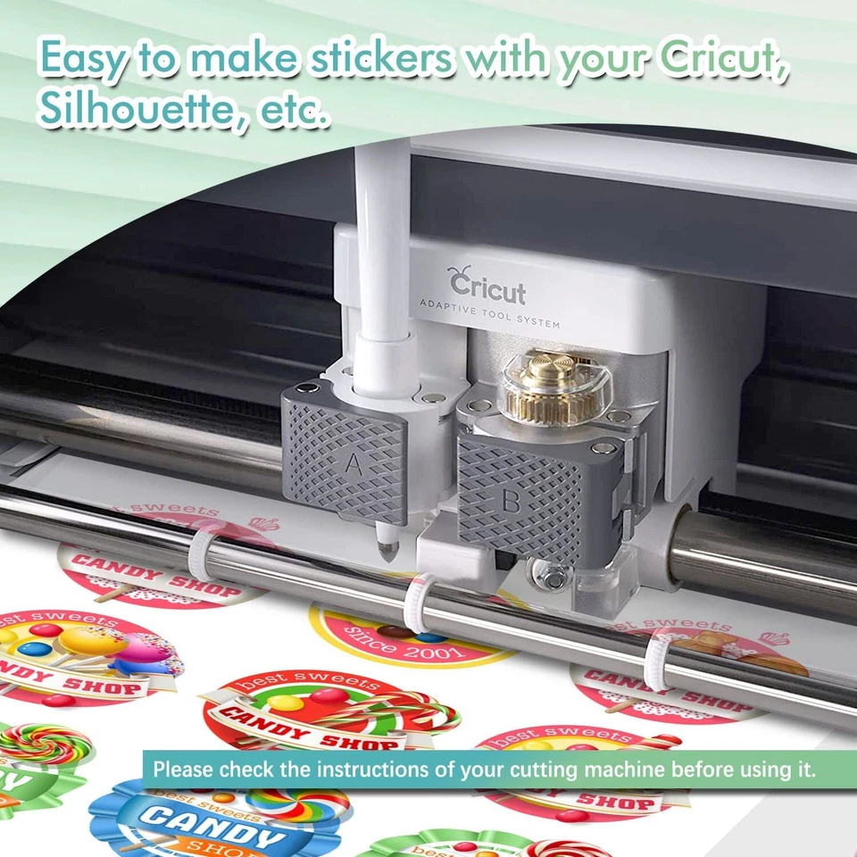 Lot 20-100 KOALA Printable Vinyl Sticker Paper Glossy/ Matte/ Clear Inkjet Laser - Image 4 of 4