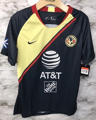 NIKE Club America Womens Soccer Jersey 2018-19 SIZE LARGE 90