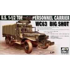 AFV Club 35S18 WC63 1.5 Ton Personnel Carrier 6x6 Truck plastic model kit 1/35