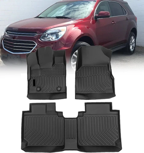 All Weather Floor Mats Cargo Liners For 2012-2017 Chevrolet Equinox GMC Terrain