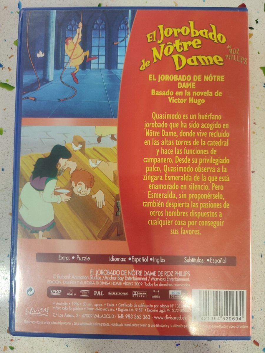 EL JOROBADO DE NOTRE DAME DVD AM | eBay
