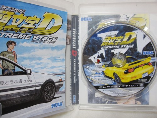 USED PS3 Initial D Extreme Stage Reversible Jacket Version + Vol.1 Japanese SEGA - 第 2/12 張圖片