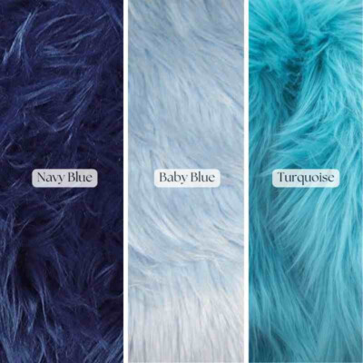#ad Fluffy Shaggy Faux Fur Fabric – 60” Wide by the Yard for Home amp; Fashion $34.98