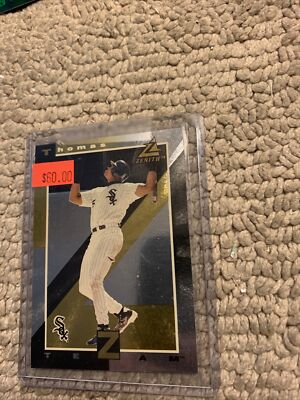 Frank Thomas 1998 Pinnacle Zenith Team Gold #1 Baseball Card Cb1