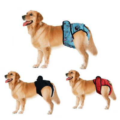 Ksikdeg Hundewindel Mit Kotbeutel - Wiederverwendbare Damenhose Für Hunde | Atmungsaktiv & Weich