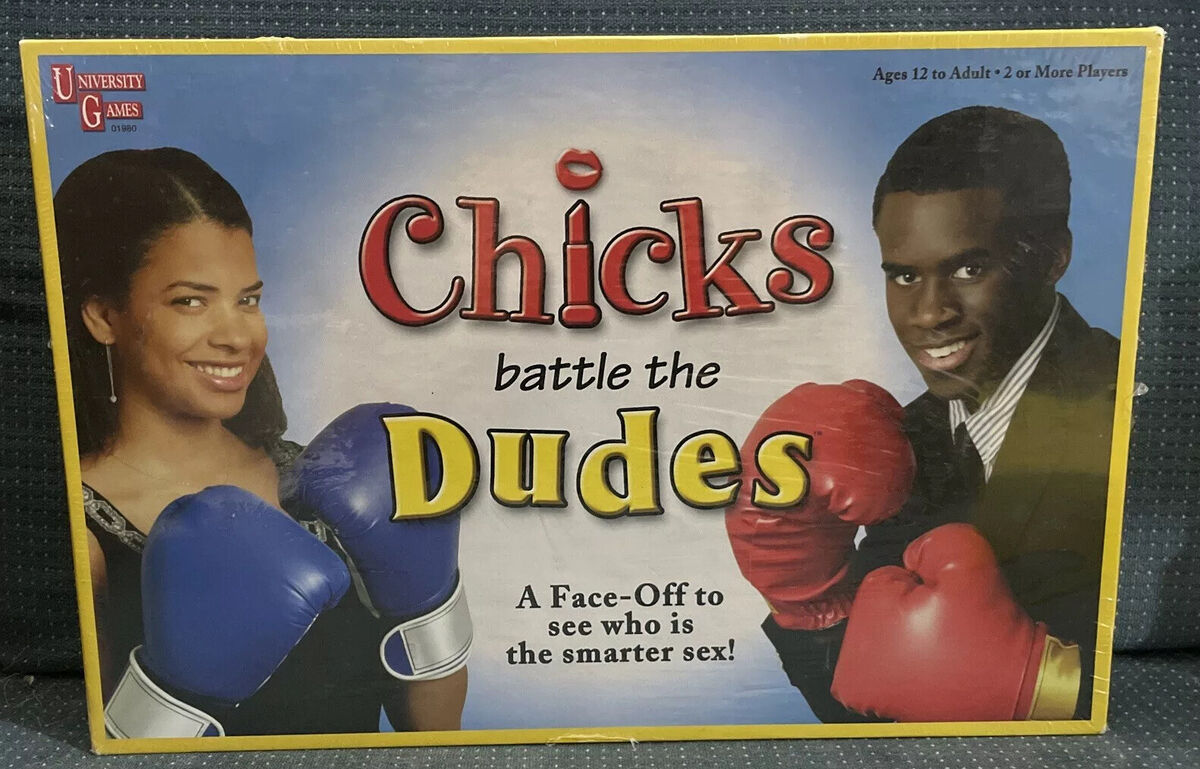 Chicks Battle the Dudes Men vs Women Smarter Sex Board Game University Games New eBay