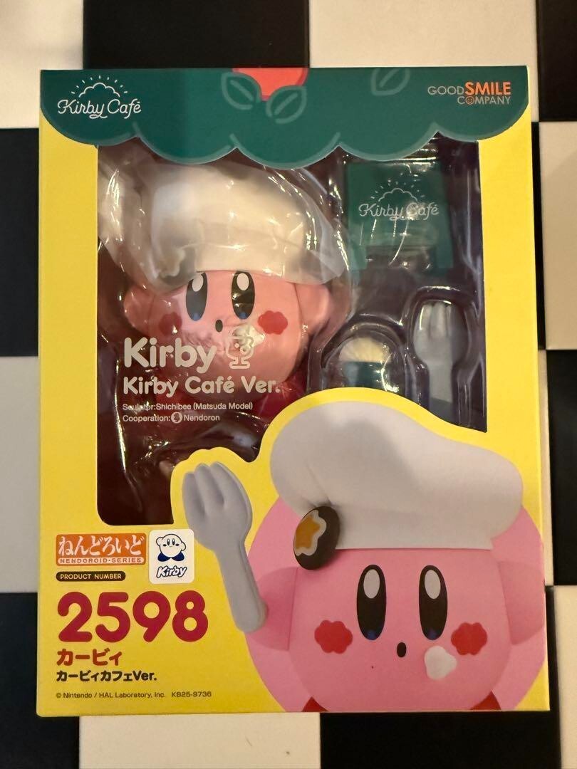 Kirby Cafe ver. Nendoroid 2598 Good Smile Action Figure NEW From