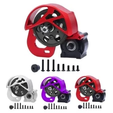 Metal Transmission Gearbox w/ Gear For for 1/10 RC Crawler Axial SCX10 I II SMT1