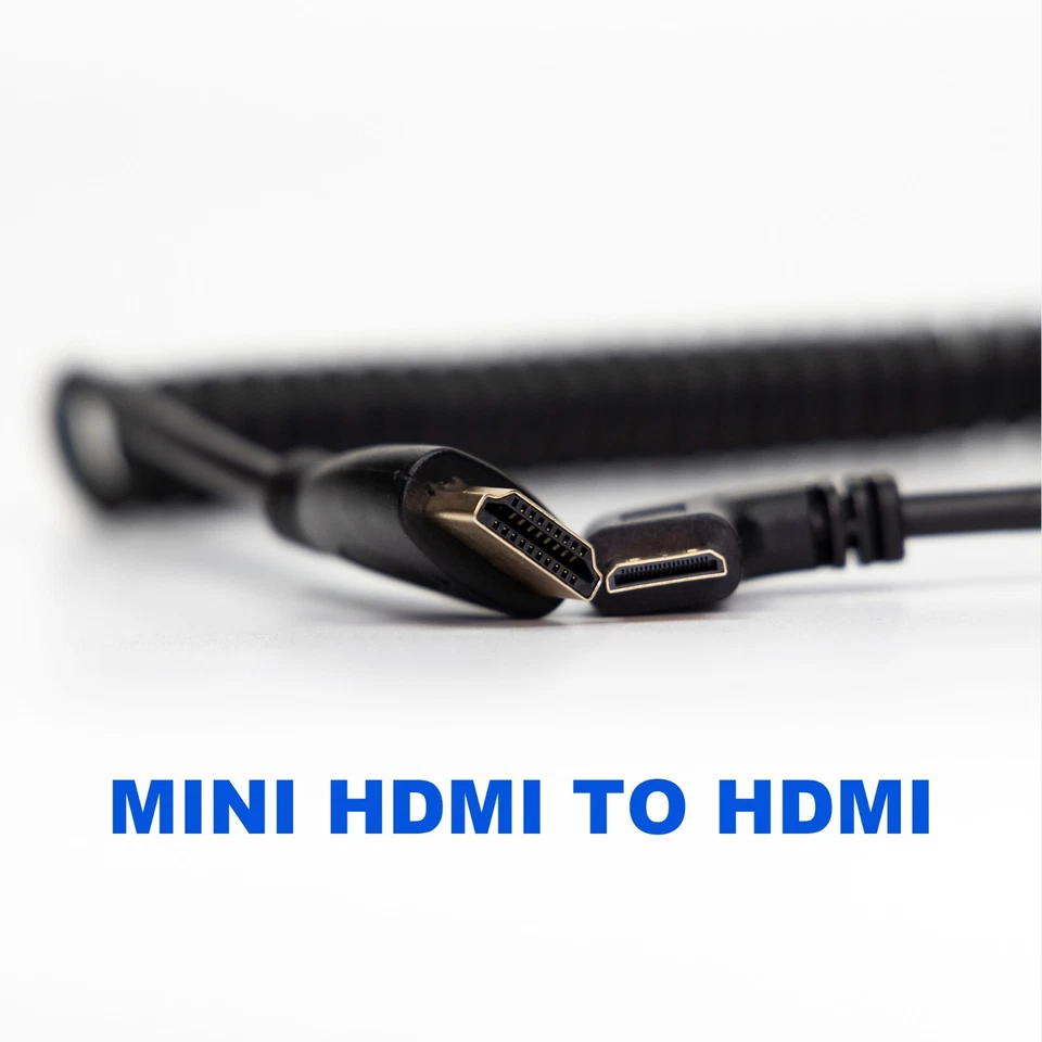High-Speed Mini-HDMI to HDMI Cable MINI HDMI HD Cord For Canon SONY Camera - Image 2 of 4