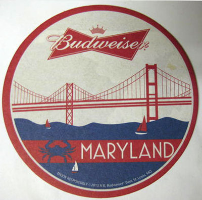 Mat SWEET BABY JESUS CHOCOLATE PB PORTER round Beer COASTER MARYLAND DuClaw