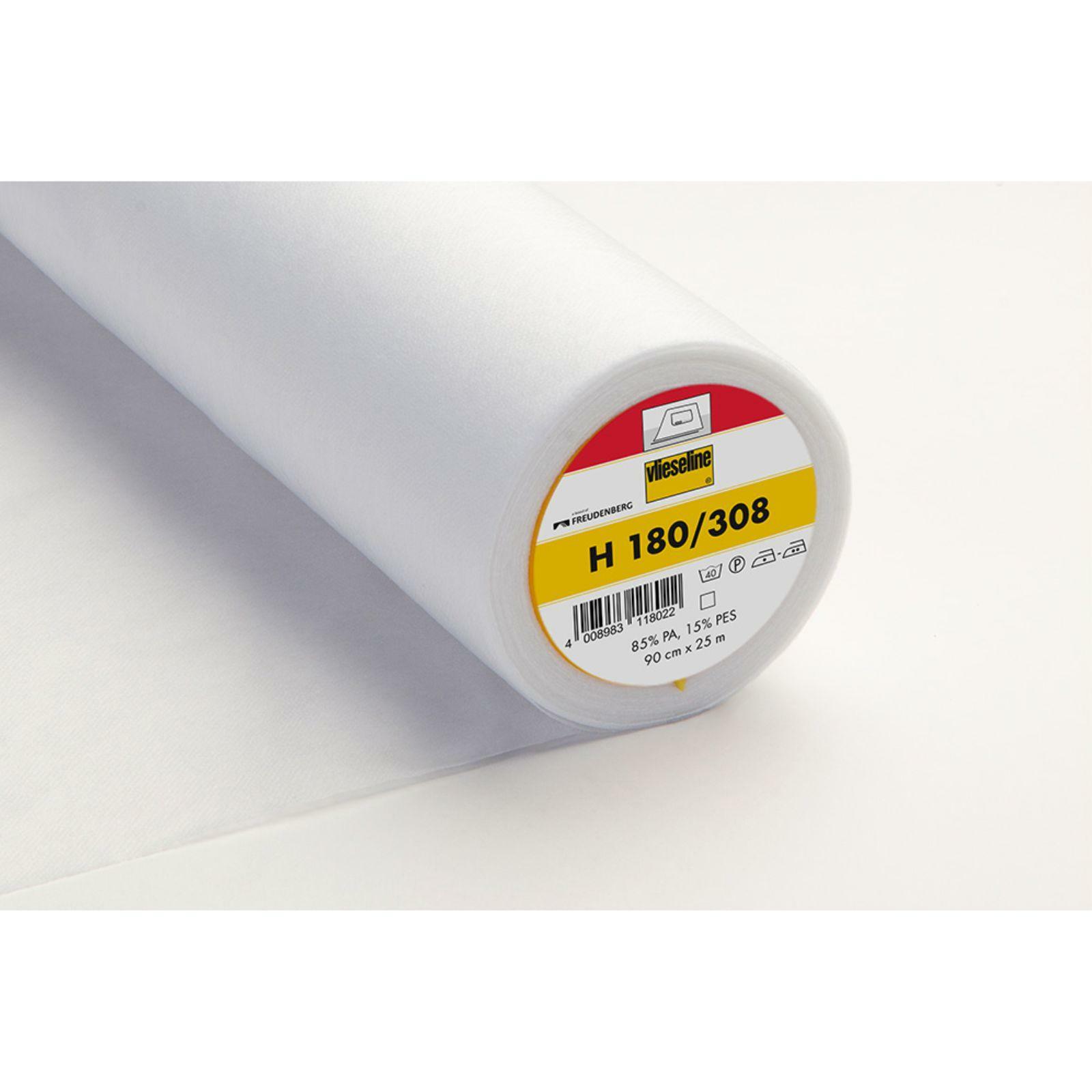 Vilene H180 Light Interfacing Fusible - White Vlieseline, Sold By The Metre