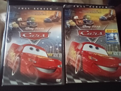 Cars (Single-Disc Full Screen Edition) - DVD - VERY GOOD.  Tested.  Slipcover