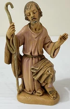 1992 Fontanini Nativity Figurine - Joseph #1 Kneeling - 5" Scale - Replacement