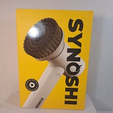 Synoshi Rechargeable Waterproof Power Spin Scrubber Cleaning Brush W/Head