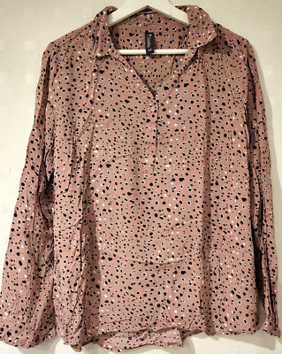 rosa Bluse, Gr. 44, Multiblu