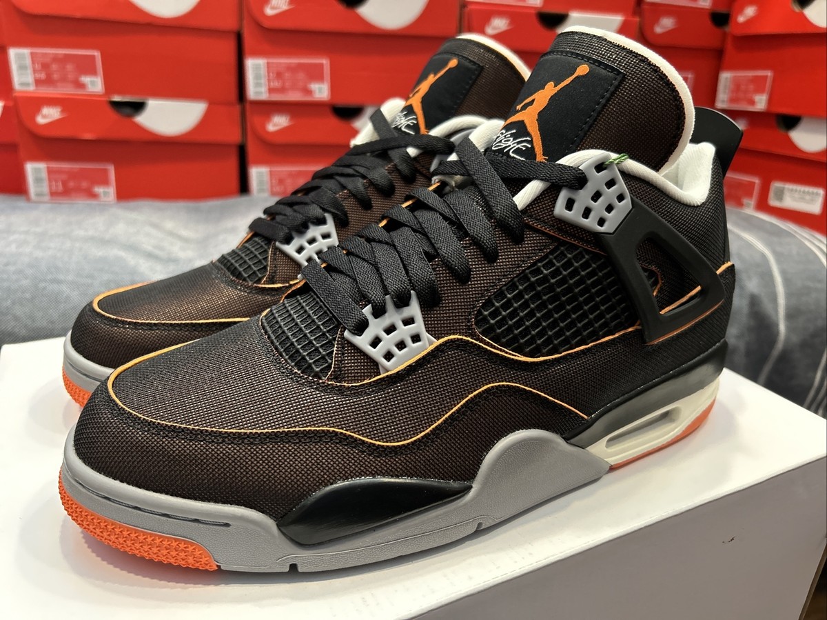 Air Jordan 4 Retro “Starfish” Deconstructed - Men's Size 9.5 Air Jordan 4 Retro “Starfish” Deconstructed - Men's Size 9.5