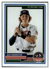 ALEX HARRINGTON PRE-RC 2023 Panini Stars and Stripes #27 PRE-ROOKIE MLB ID:64899