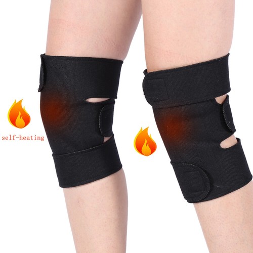 Electric Heated Knee Pad Brace Arthritis Pain Relief Warm Therapy Leg Wrap Belt - Picture 9 of 11