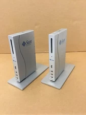 Lot of 2 Sun Ray 2 Thin Client 380-1352-10 USB/DVI/SFP w/ Stand Base FREE SHIP