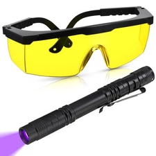 Air Conditioner Leak Detector Tool AC Leak Automotive Kit UV Light Oil Dye De...