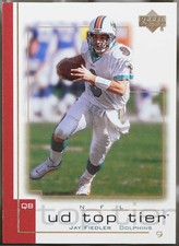2001 Upper Deck Top Tier #89 Jay Fiedler Football NM