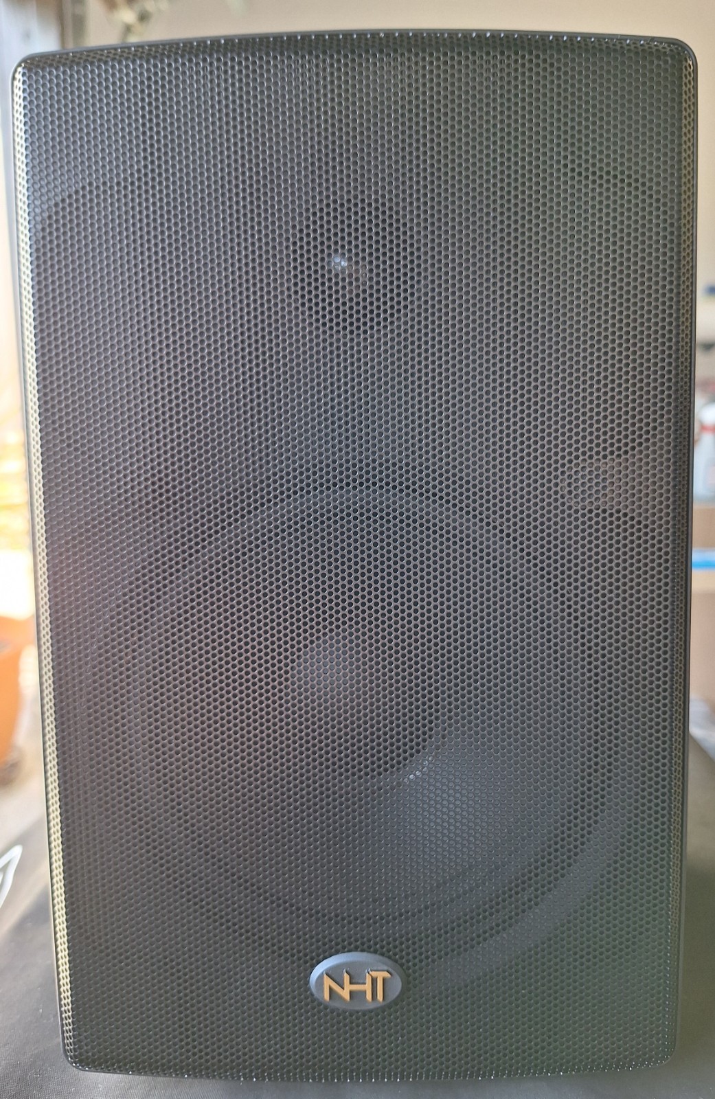 NHT Model XU speakers. Never used. Still in plastic wrap.