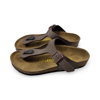 Birkenstock Gizeh Kinder Narrow Fit Zehentrenner Pantolette Flach Größe 30-33