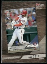 2019 Topps #TN-5 Juan Soto 2018 Topps Now Review