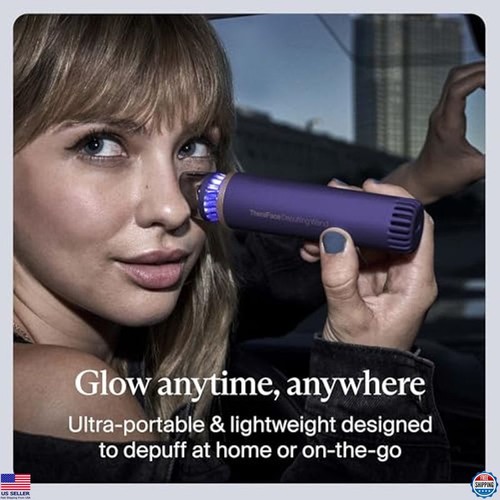 Depuffing Facial Wand - Cold & Heat Treatment for Dark Circles & Radiant Skin - Afbeelding 6 van 6